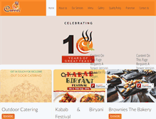 Tablet Screenshot of curriesrestaurant.com